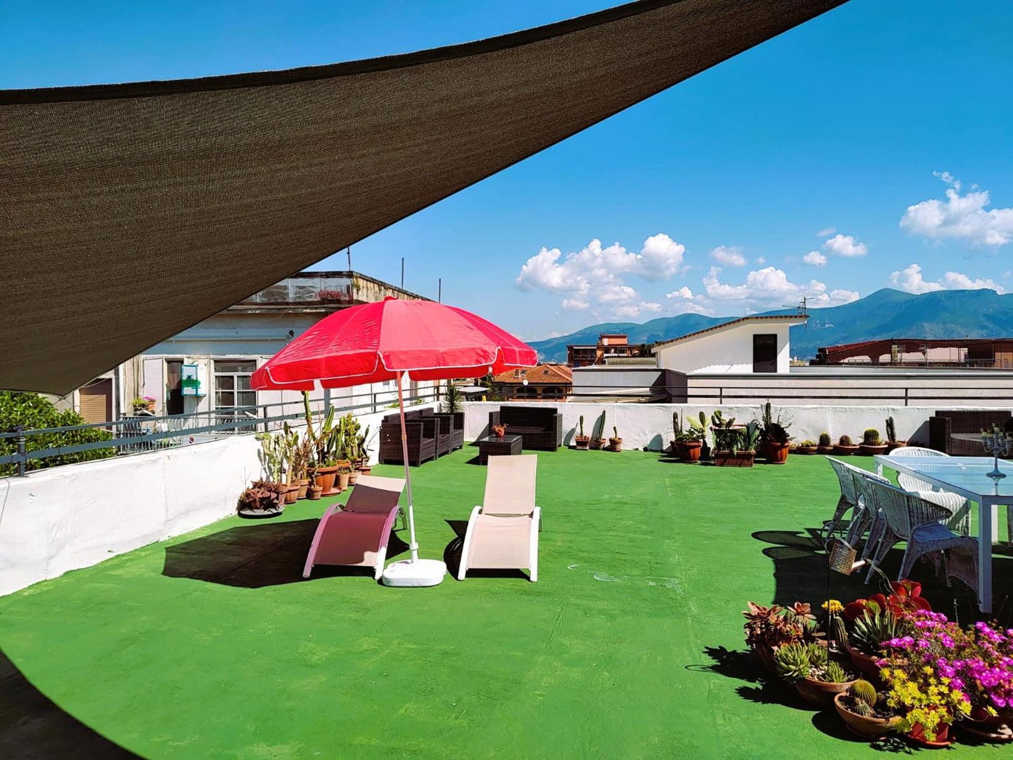 Palazzo Di Donna Panoramic Terraces And Private Parking Strategic To Amalfi Coast, Pompei, Napoli Villa Sant'Egidio del Monte Albino Buitenkant foto