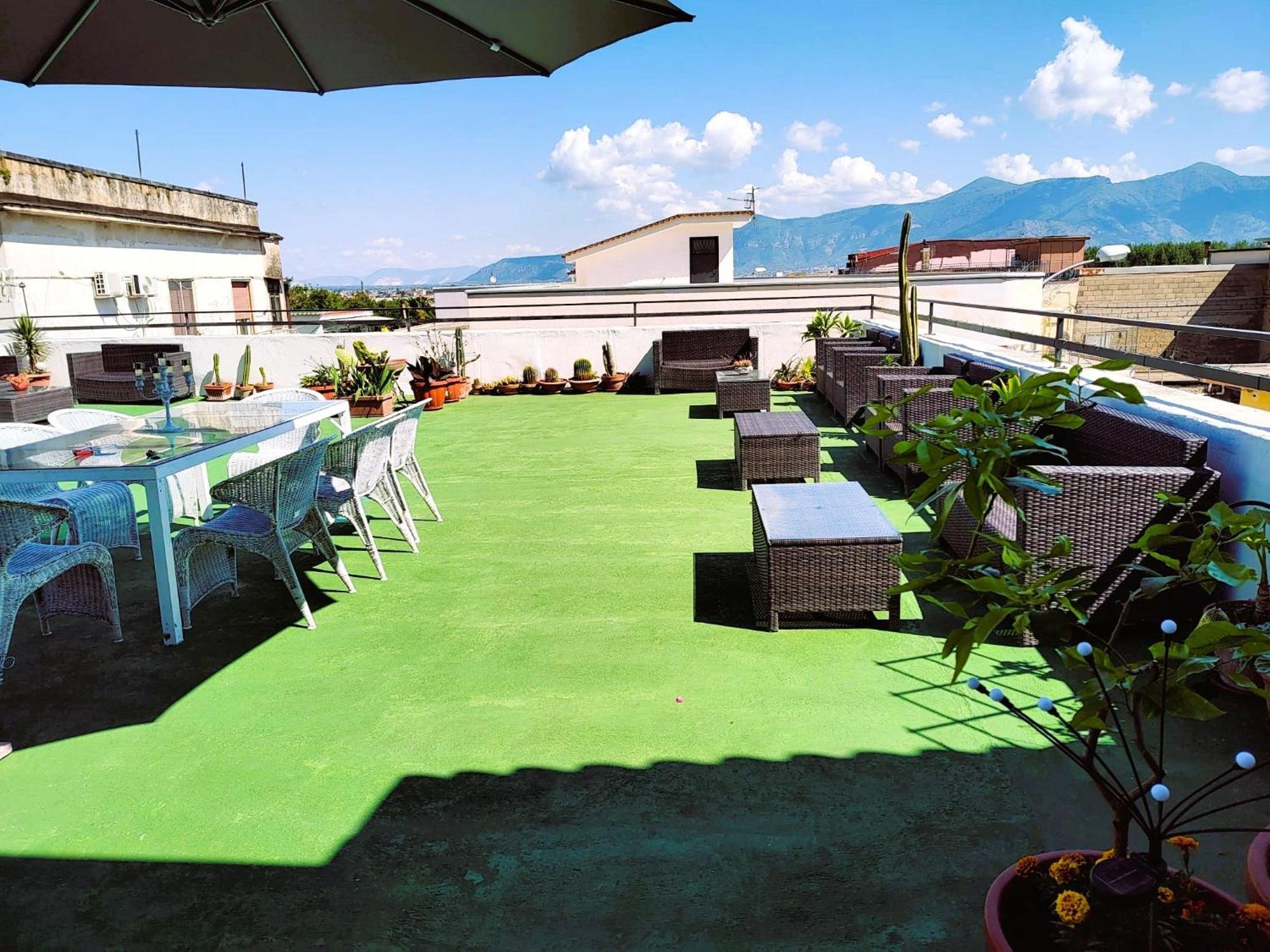 Palazzo Di Donna Panoramic Terraces And Private Parking Strategic To Amalfi Coast, Pompei, Napoli Villa Sant'Egidio del Monte Albino Buitenkant foto